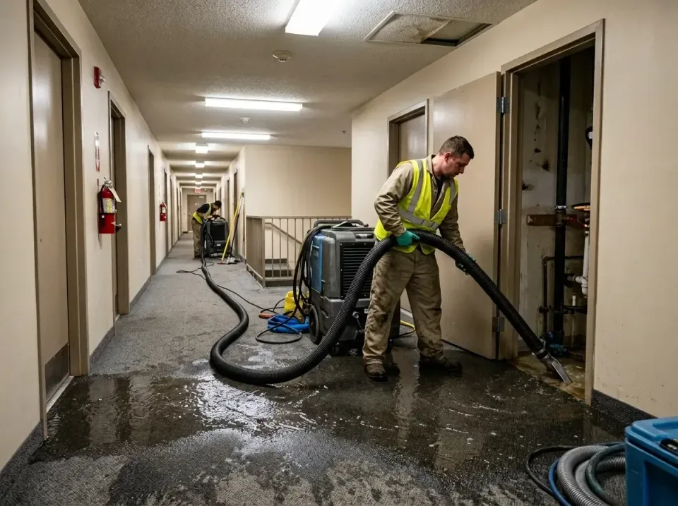 multi-unit-apartment-hallway-f-005 — frequently asked questions, Emergency Burst Pipe Water Extraction & Removal in Fayettev…